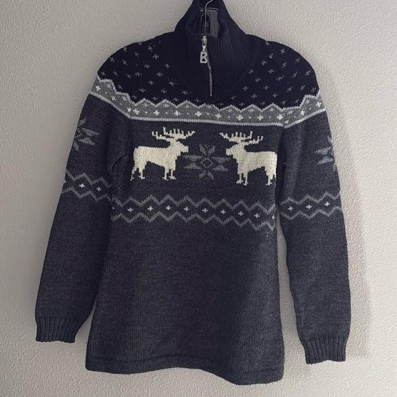 Bogner Sweaters - Bogner Zip Up Collar Ski Sweater - size 6